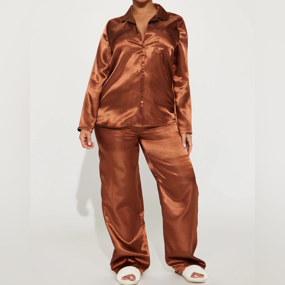 Satin Pajama Set